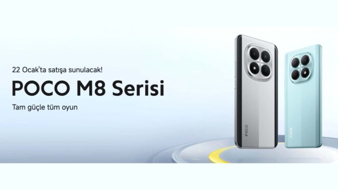 POCO M8 5G ve M8 Pro 5G, 22 Ocak’ta Türkiye’de satışa sunulacak