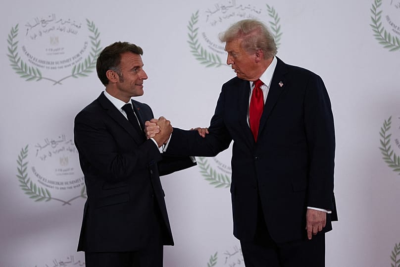 ABD Başkanı Donald Trump ve Fransa Cumhurbaşkanı Emmanuel Macron