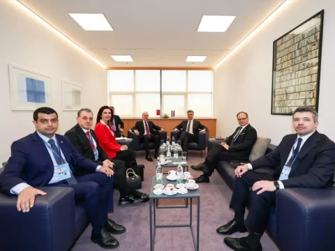 Numan Kurtulmuş ve Andrej Plenkovic Zagreb’de Buluştu
