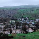 Kızılırmak Nehri Taşarak Ahmethacı Köyü’nü Vurdu; Evler ve Ahırlar Suyun İçinde Kaldı